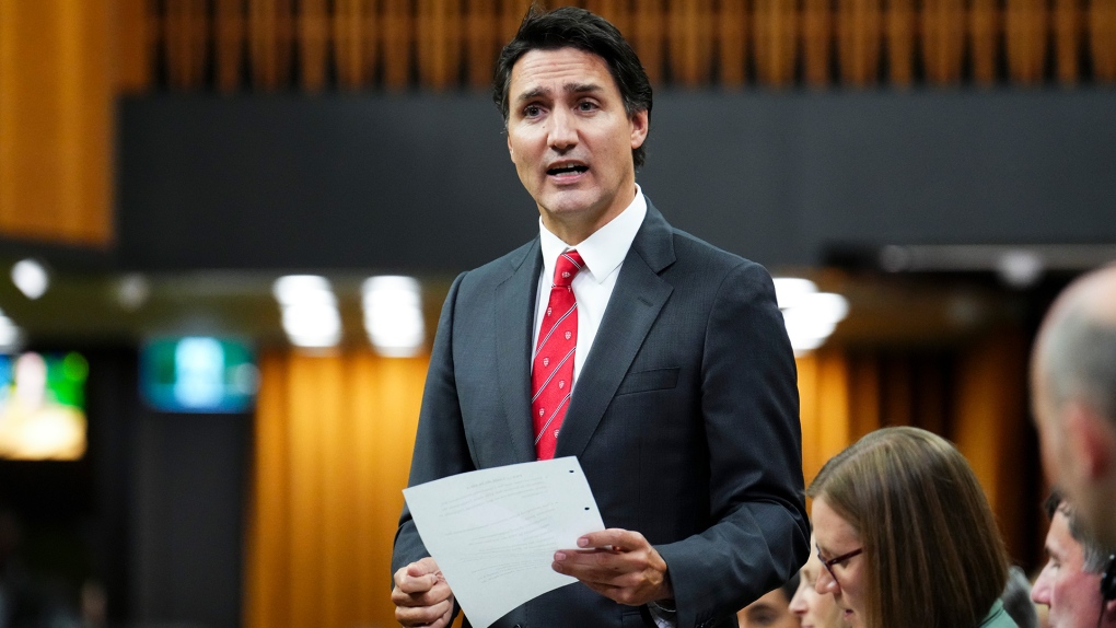 Trudeau informed Parliament